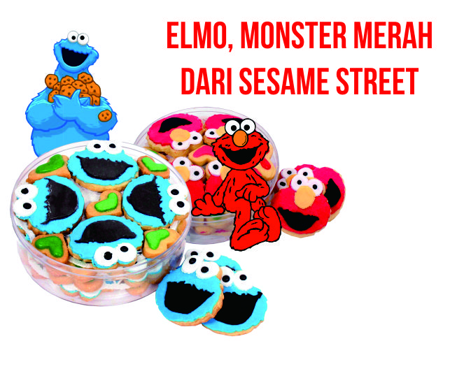 Elmo, monster merah dari sesame street